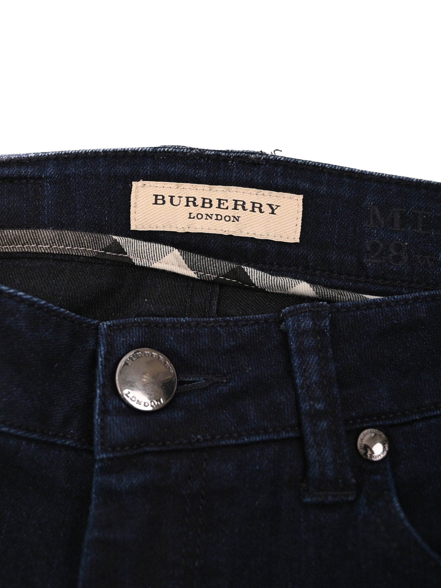 Excellent Burberry Blue Jeans Size S Women&