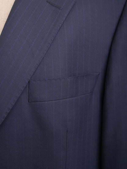Excellent Gieves and Hawkes Blue Wool Suit Size L Men