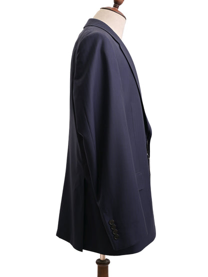 Excellent Gieves and Hawkes Blue Wool Suit Size L Men