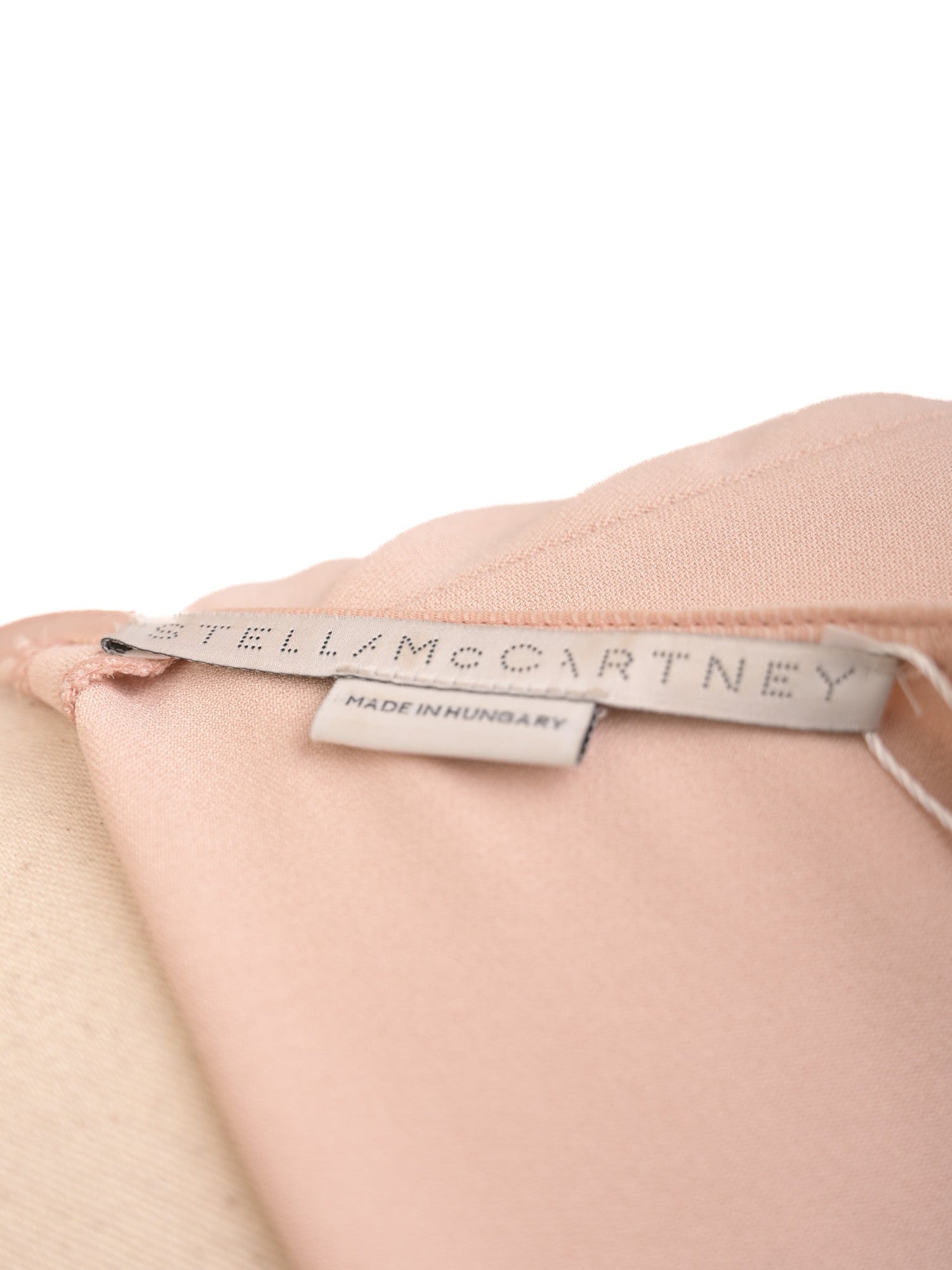 Excellent Stella McCartney Pink Peplum Top Size M Viscose