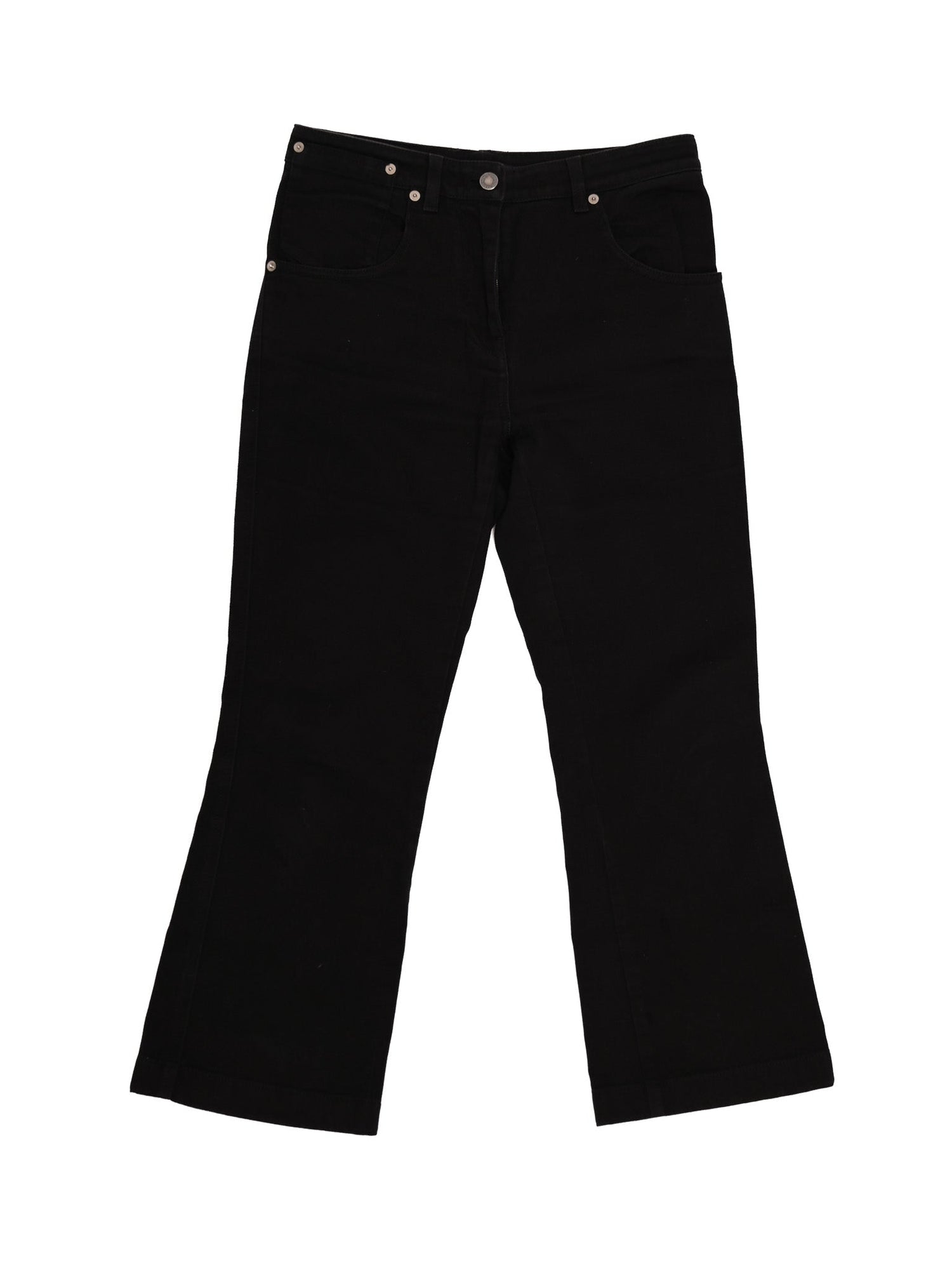 Excellent Louis Vuitton Black Cotton Jeans Size M Women&