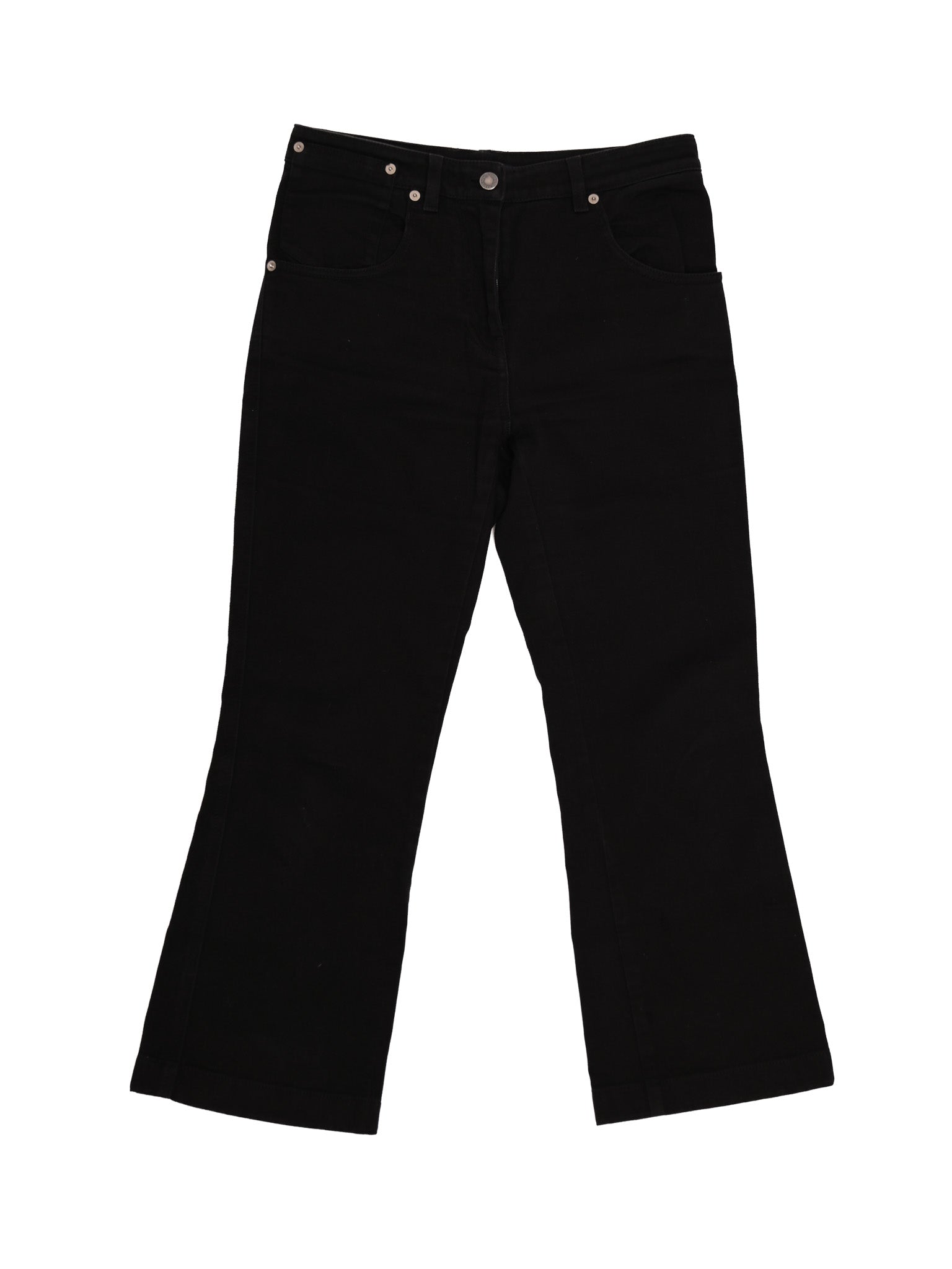 Excellent Louis Vuitton Black Cotton Jeans Size M Women&