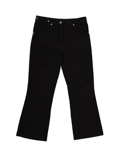 Excellent Louis Vuitton Black Cotton Jeans Size M Women&