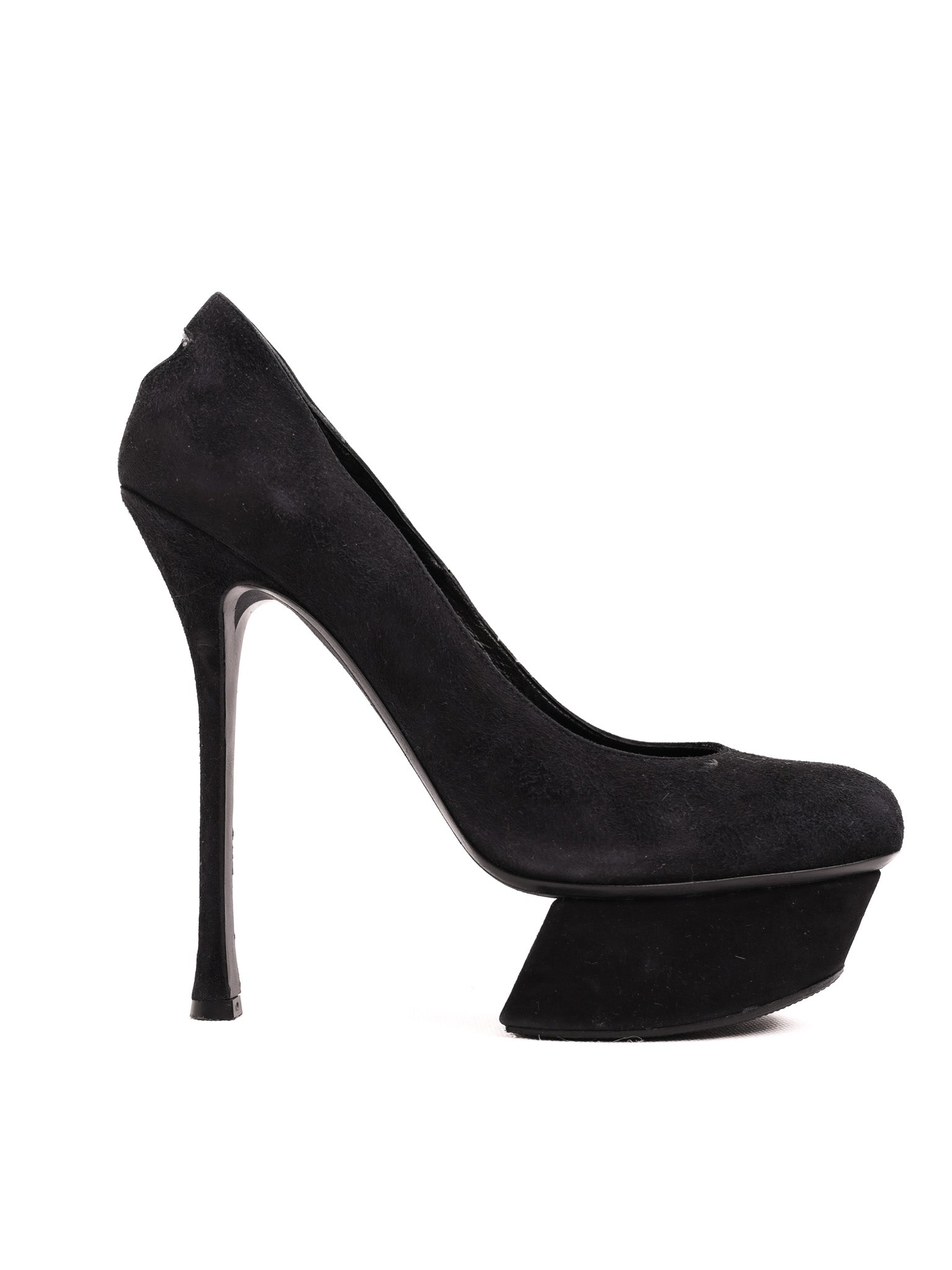 Good Nicholas Kirkwood Black Genuine Suede High Heels Size 37