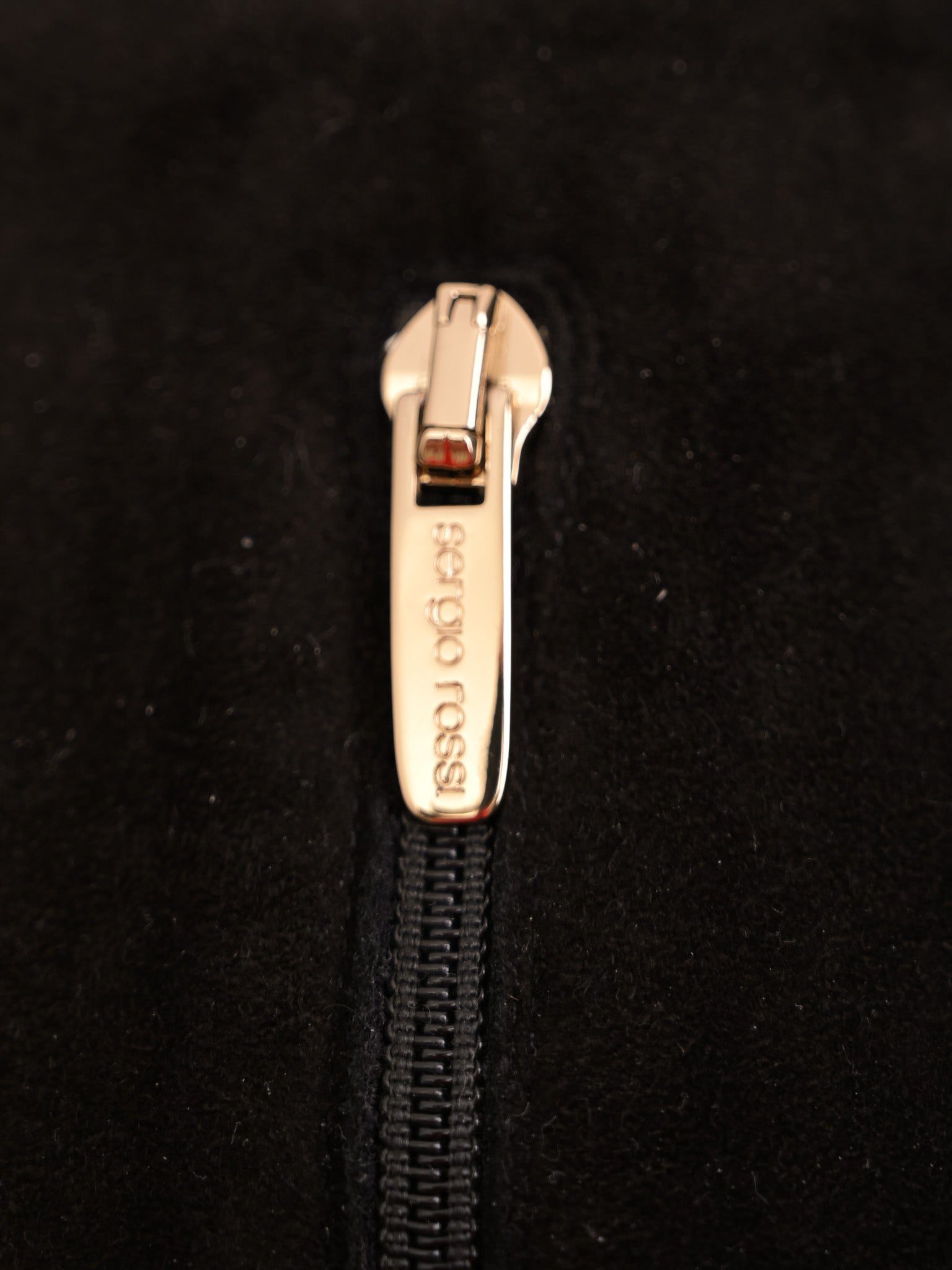 Good Sergio Rossi Black Genuine Suede Over-the-Knee Boots Size 37