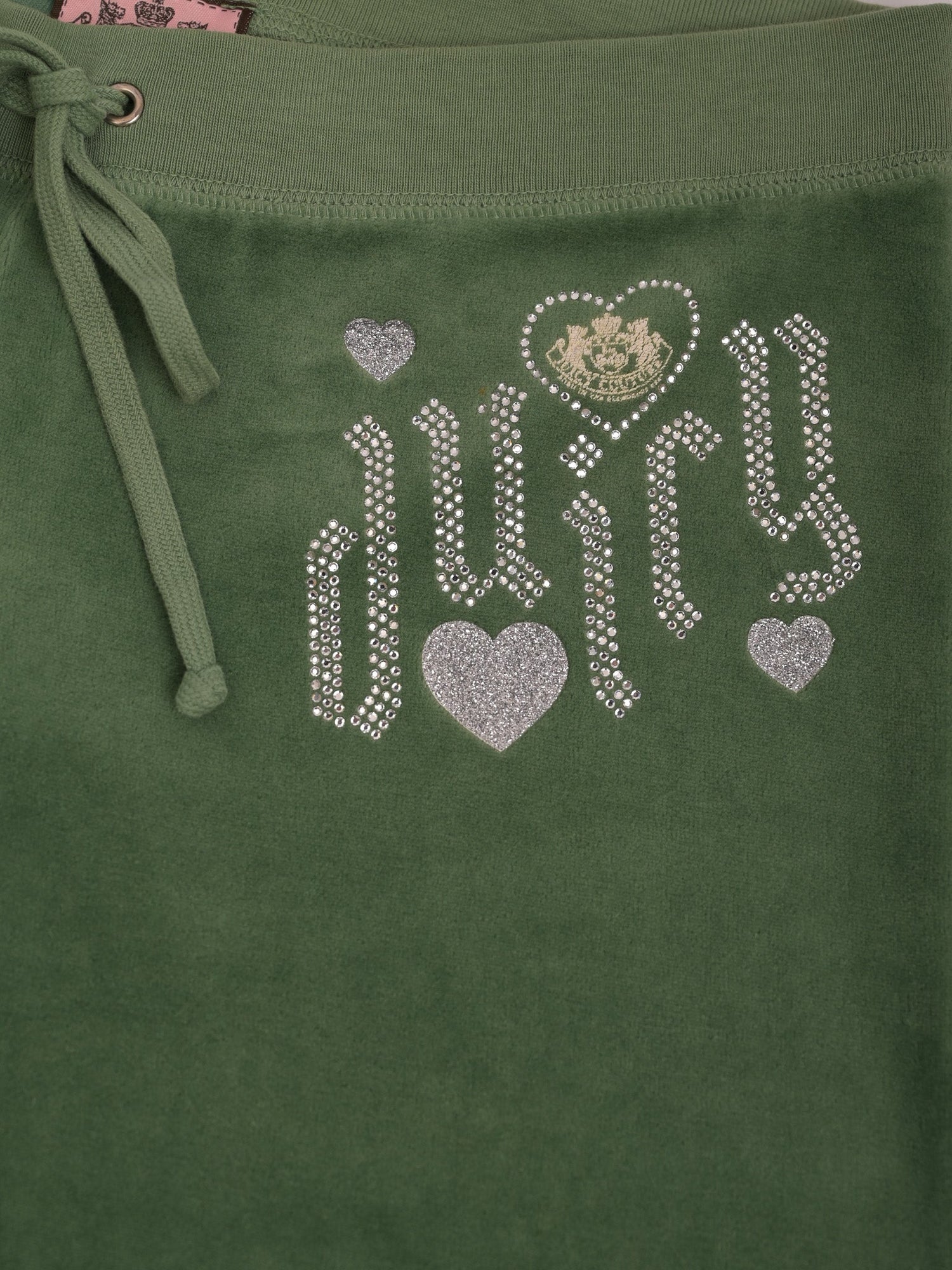 Excellent Juicy Couture Green Velour Tracksuit Size S for Women