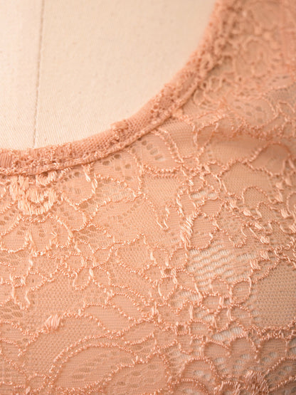 NEW Patrizia Pepe Pink Lace Tank Top Floral Design Size XXS