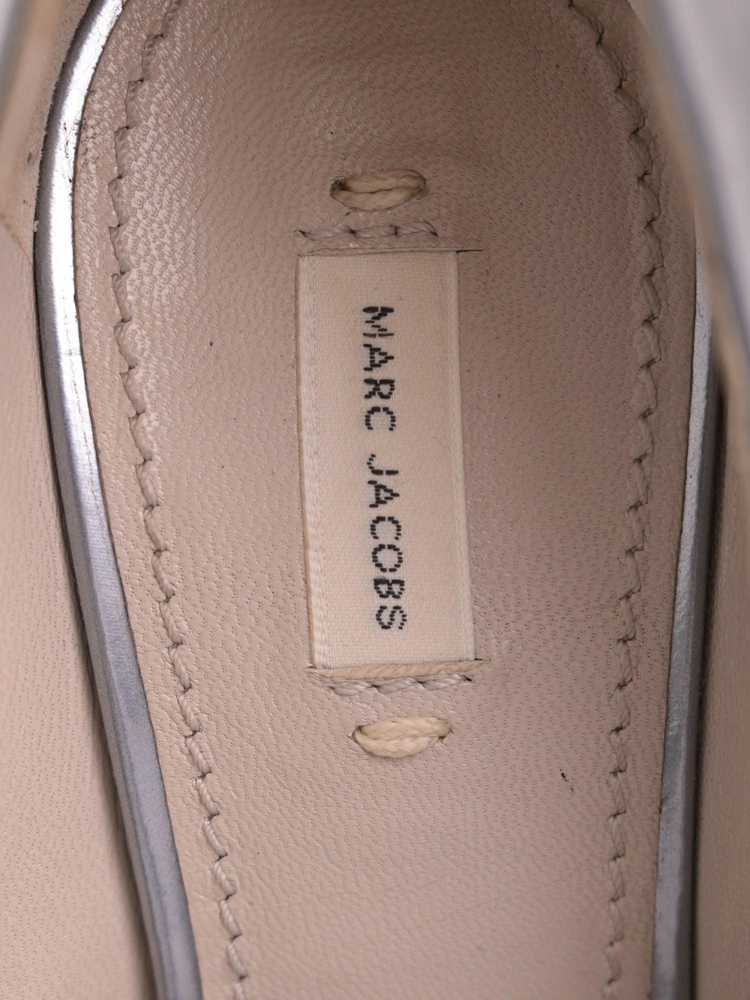 Good Marc Jacobs Gray Lacquer High-Heeled Shoes Size 37