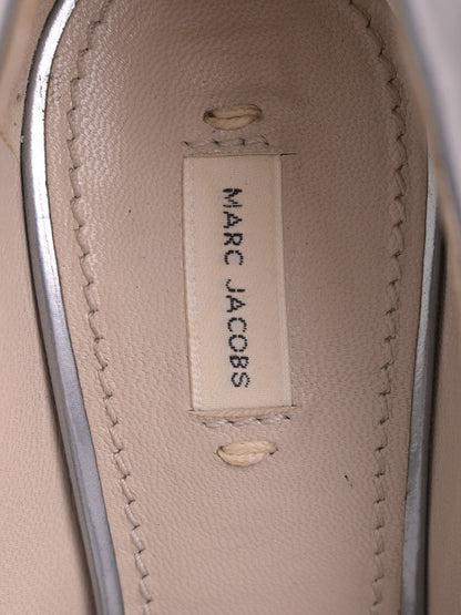 Good Marc Jacobs Gray Lacquer High-Heeled Shoes Size 37