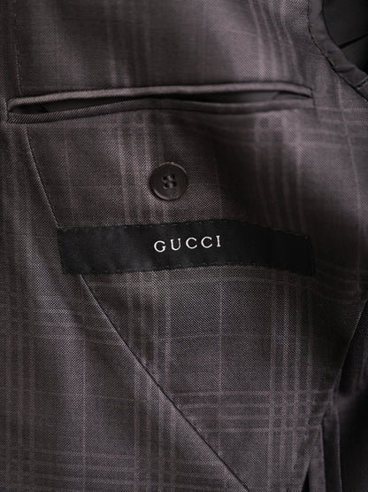 Excellent Gucci Gray Wool Men&
