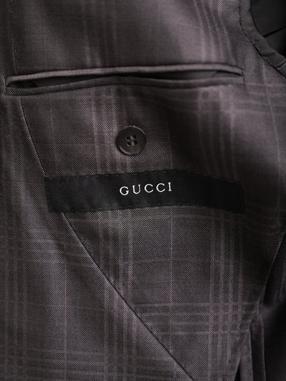 Excellent Gucci Gray Wool Men&