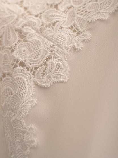 Excellent Rebecca Taylor White Lace Blouse Size S