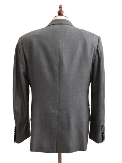 Excellent Tom Ford Gray Silk Suit Jacket Trousers Men&