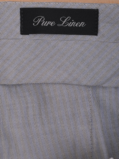 Excellent Caruso White Polyester Pants Size L for Men