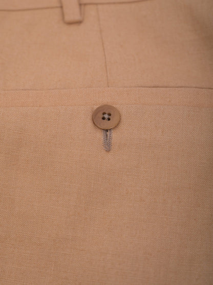 Excellent Caruso White Polyester Pants Size L for Men