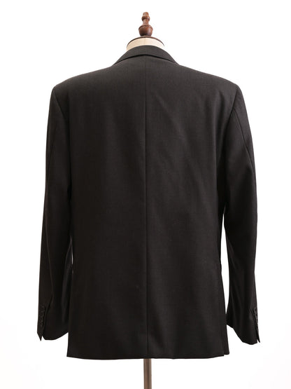 Canali Black Suit Jacket &amp; Trousers Set Size L Excellent Condition