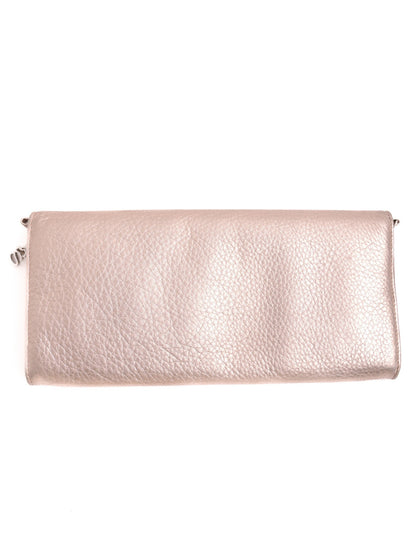 Studio Pollini Excellent Condition White Leather Clutch Purse