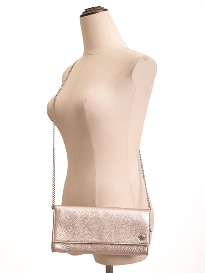 Studio Pollini Excellent Condition White Leather Clutch Purse