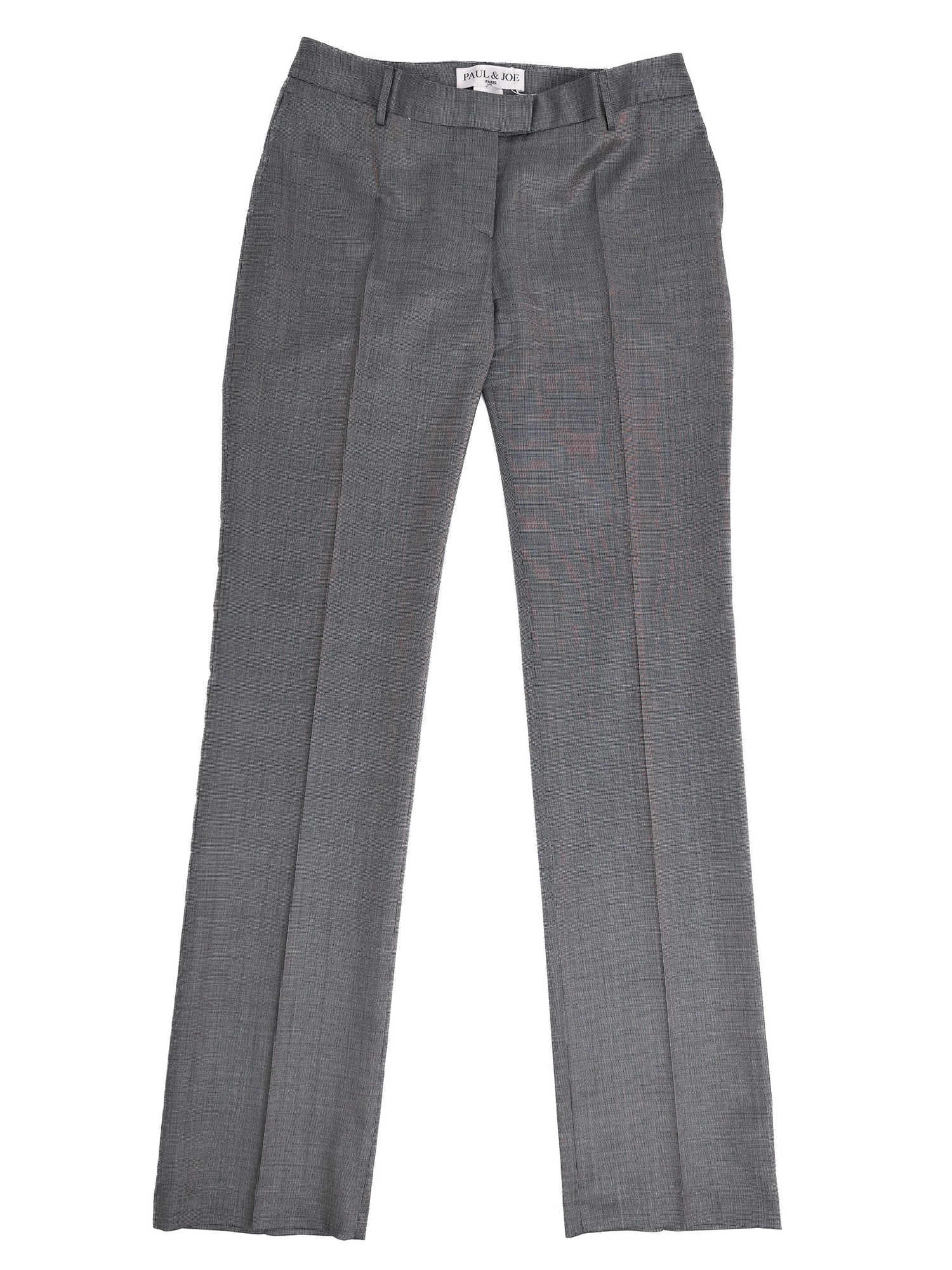 Excellent Paul&amp;Joe Gray Wool Formal Trousers Size M
