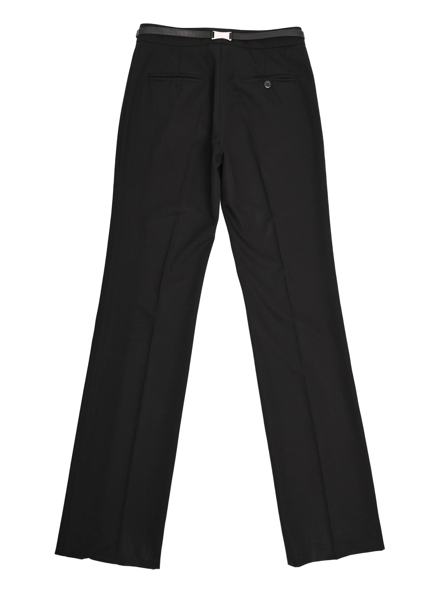 Excellent Richmond Black Wool Trousers Size S for Women