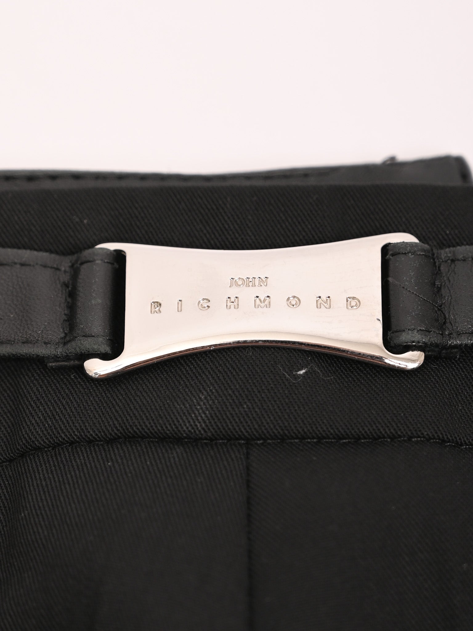 Excellent Richmond Black Wool Trousers Size S for Women