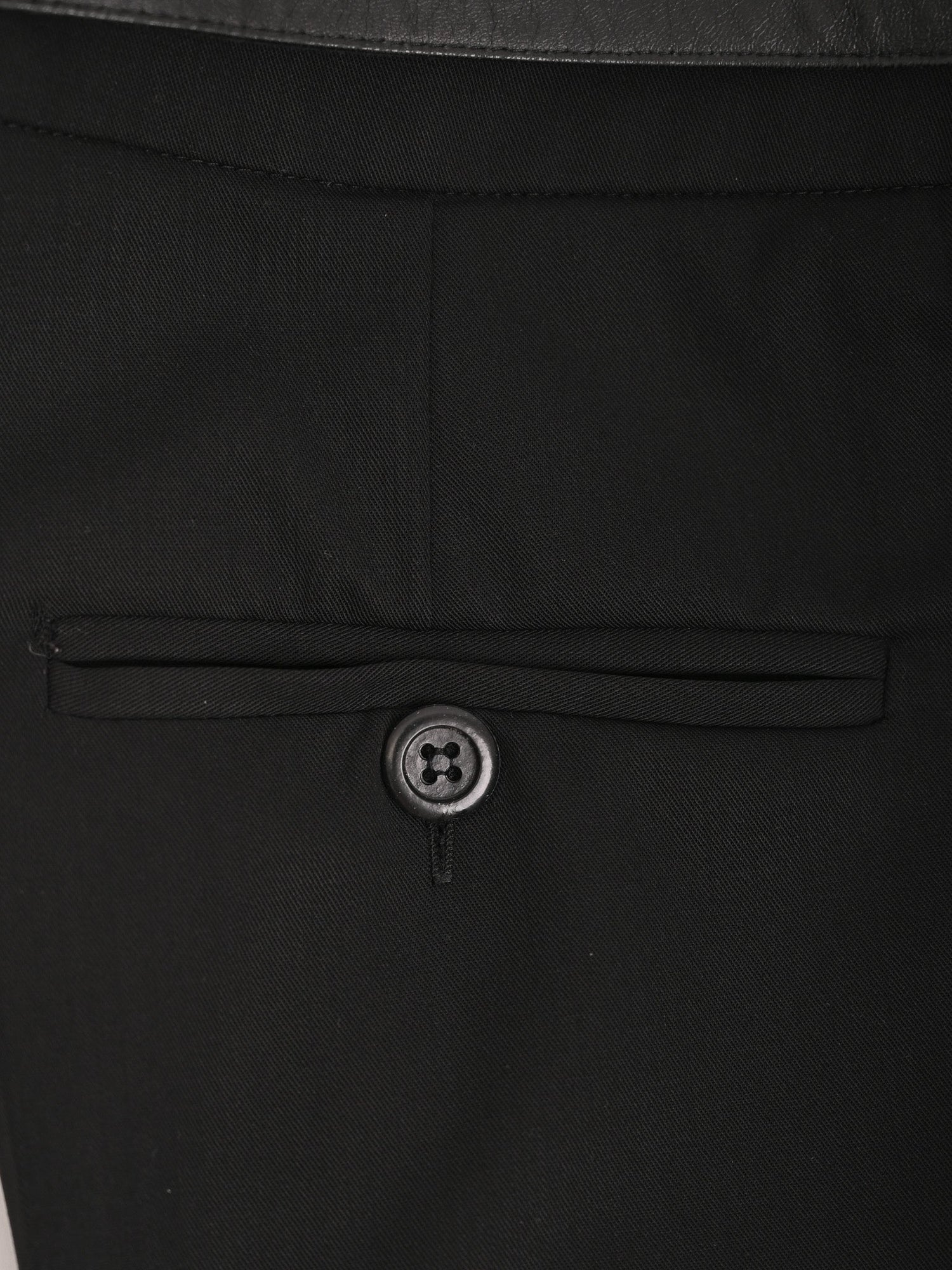 Excellent Richmond Black Wool Trousers Size S for Women