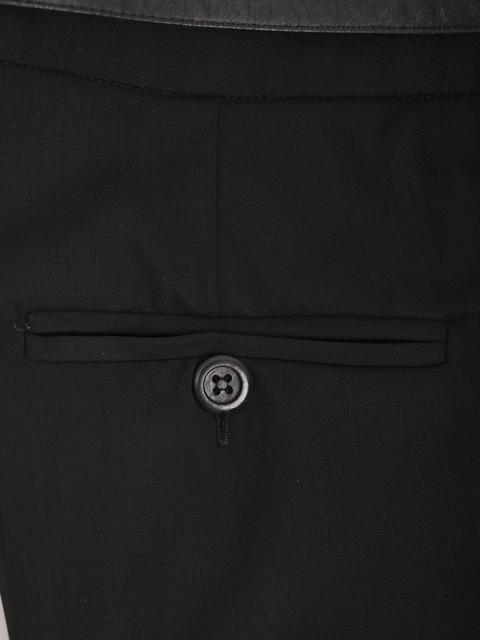 Excellent Richmond Black Wool Trousers Size S for Women