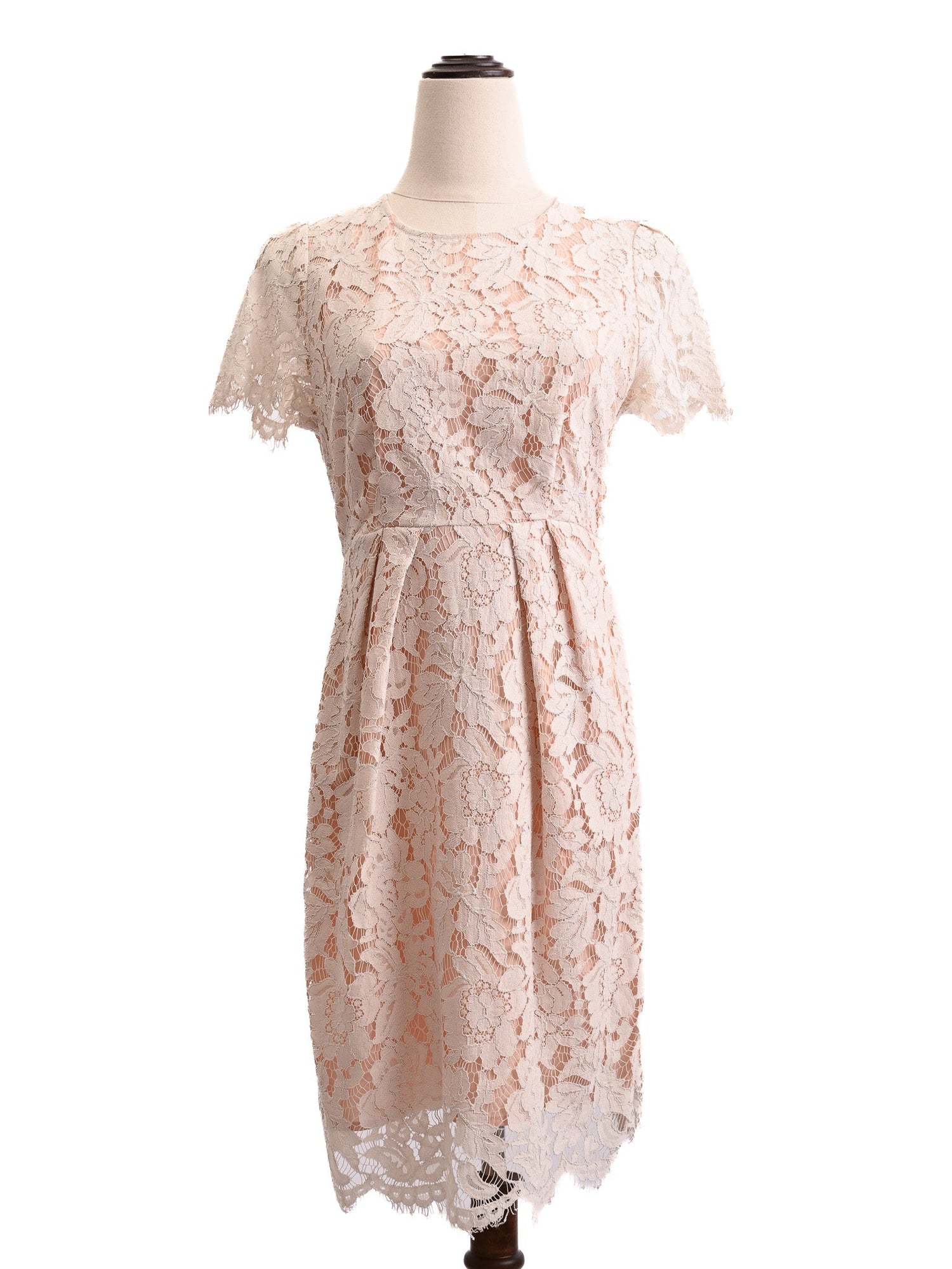 TWINSET White Floral Lace Dress Size S - Good Condition
