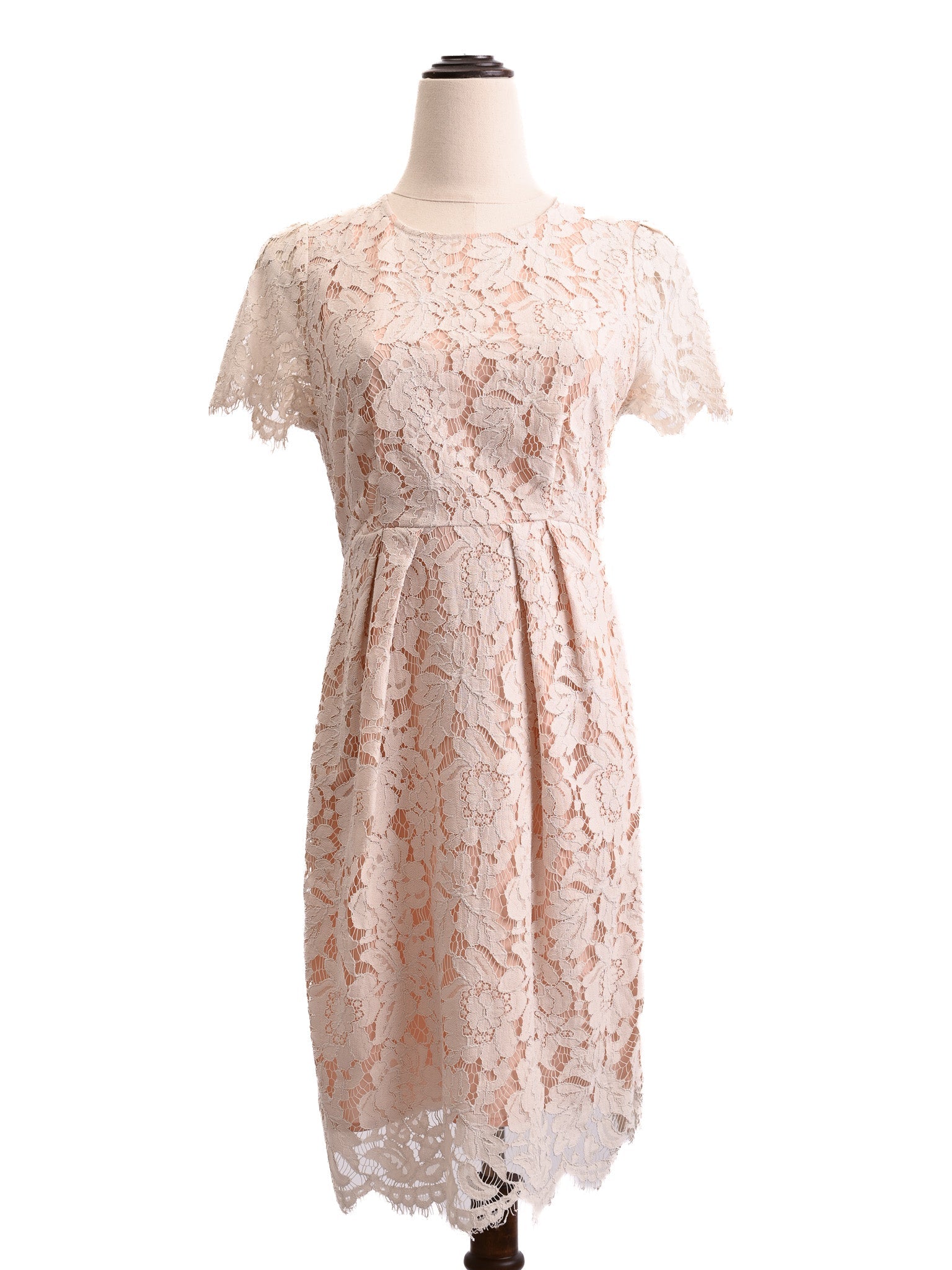 TWINSET White Floral Lace Dress Size S - Good Condition