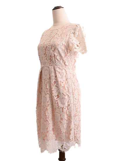 TWINSET White Floral Lace Dress Size S - Good Condition