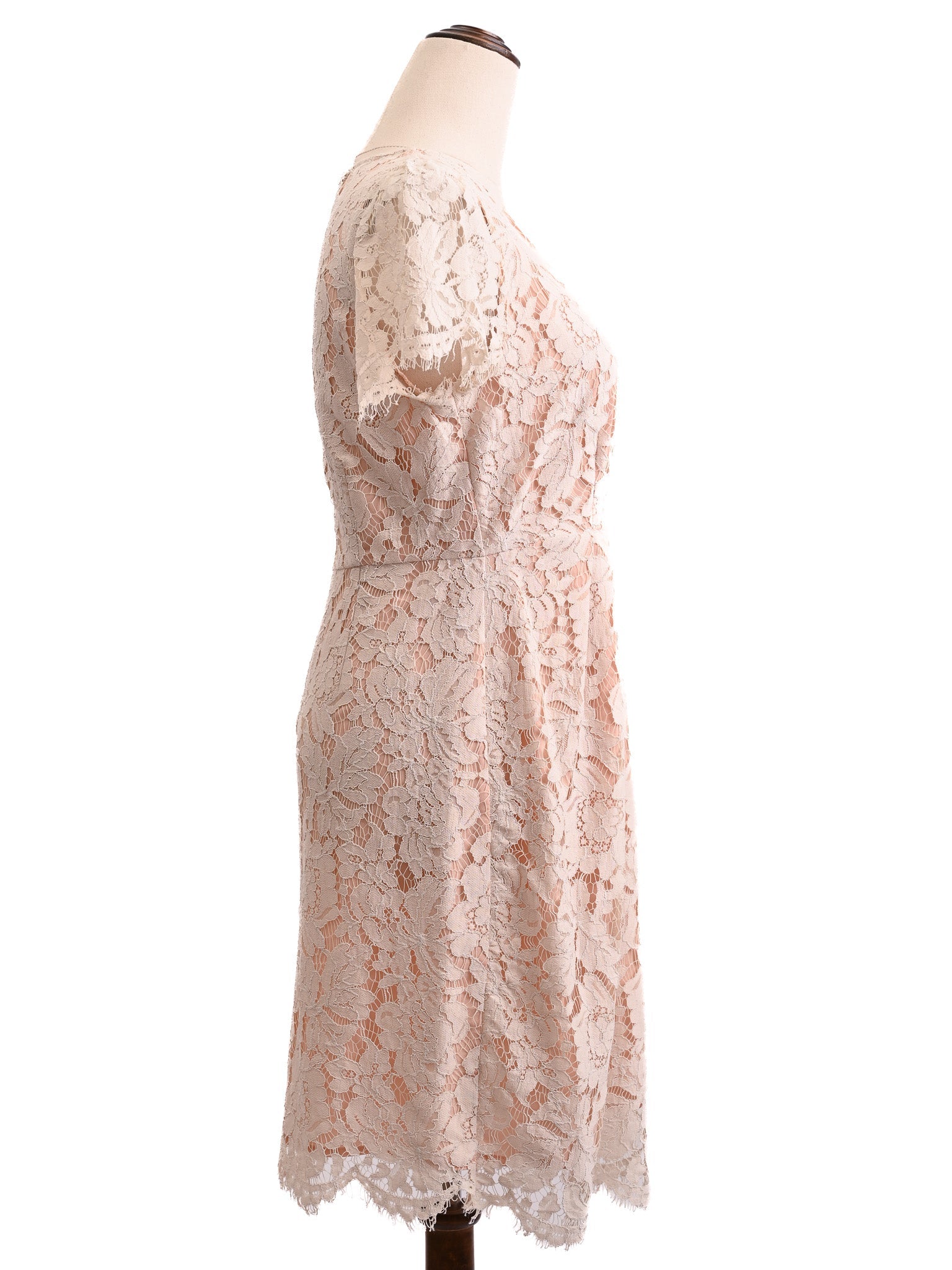 TWINSET White Floral Lace Dress Size S - Good Condition