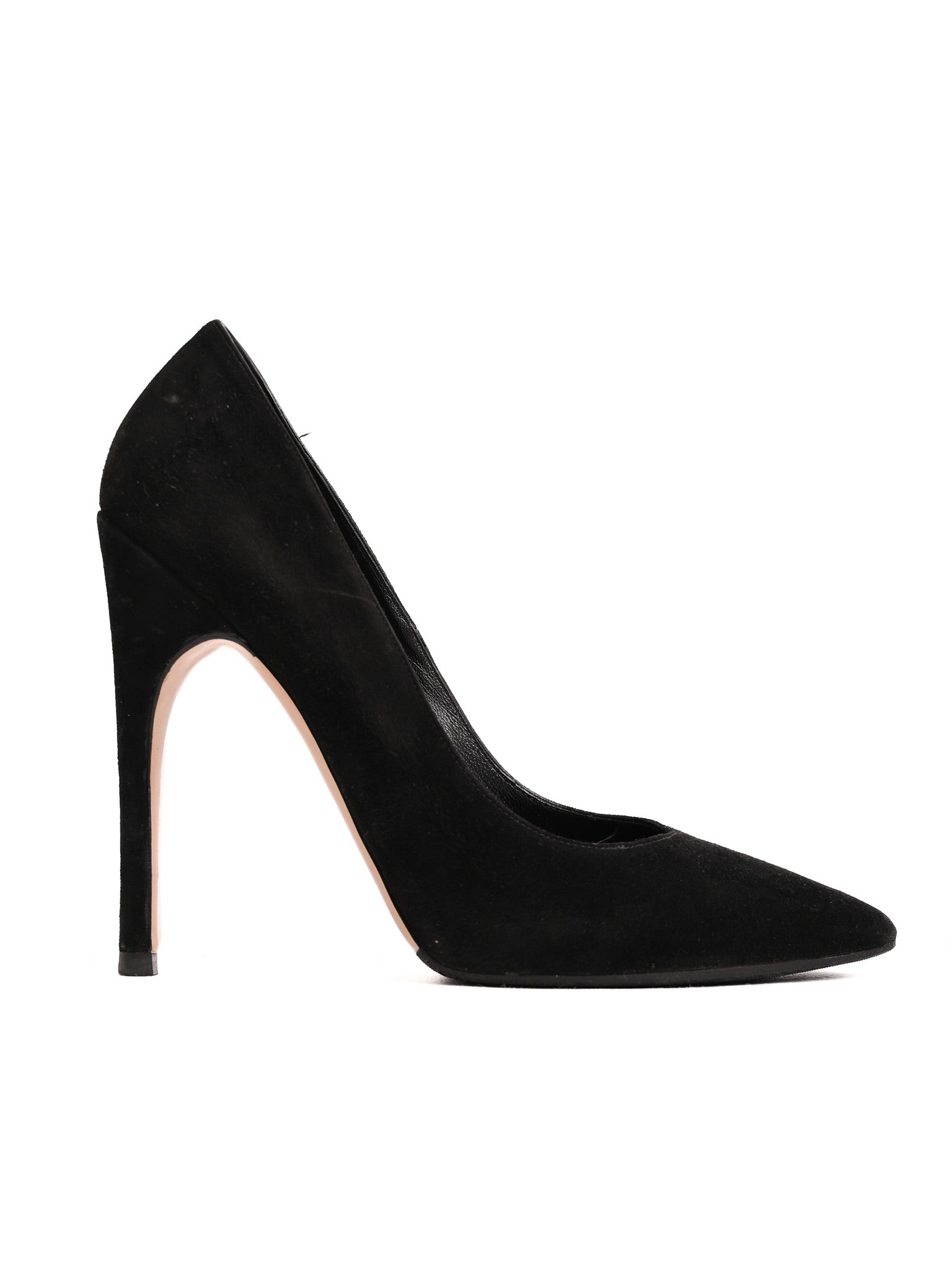 Excellent Gianvito Rossi Black Velvet Pumps Size 39 WomenÕs
