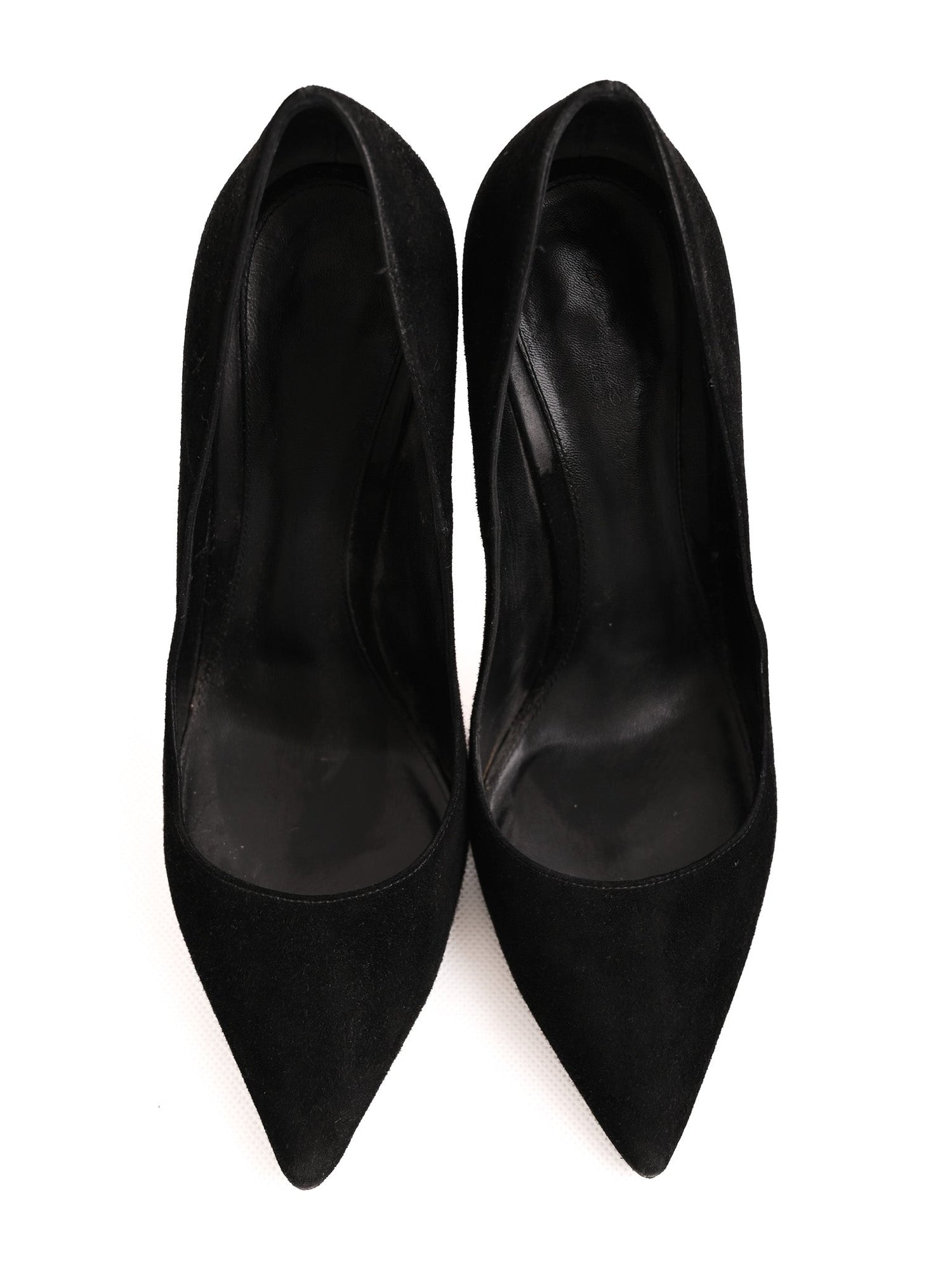 Excellent Gianvito Rossi Black Velvet Pumps Size 39 Women’s