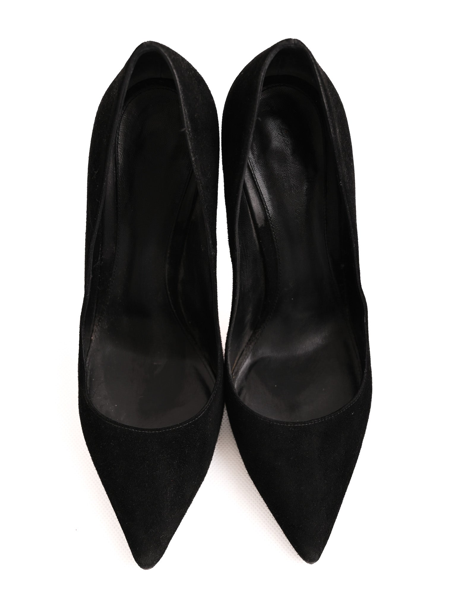 Excellent Gianvito Rossi Black Velvet Pumps Size 39 Women’s