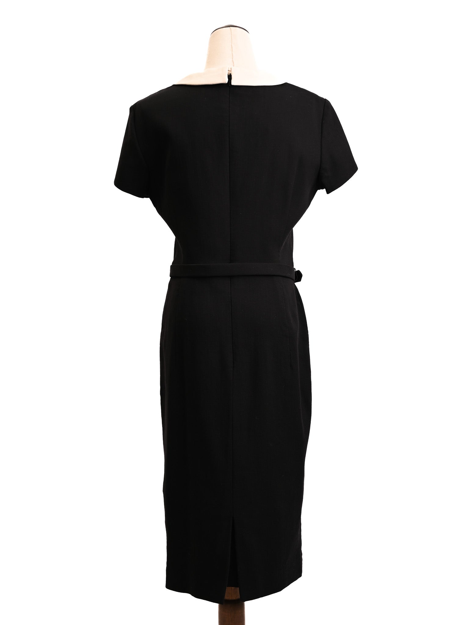 Excellent Escada Black Silk Dress Women&