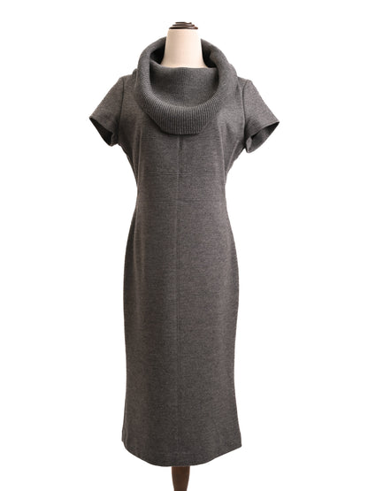 Excellent Escada Black Silk Dress Women&