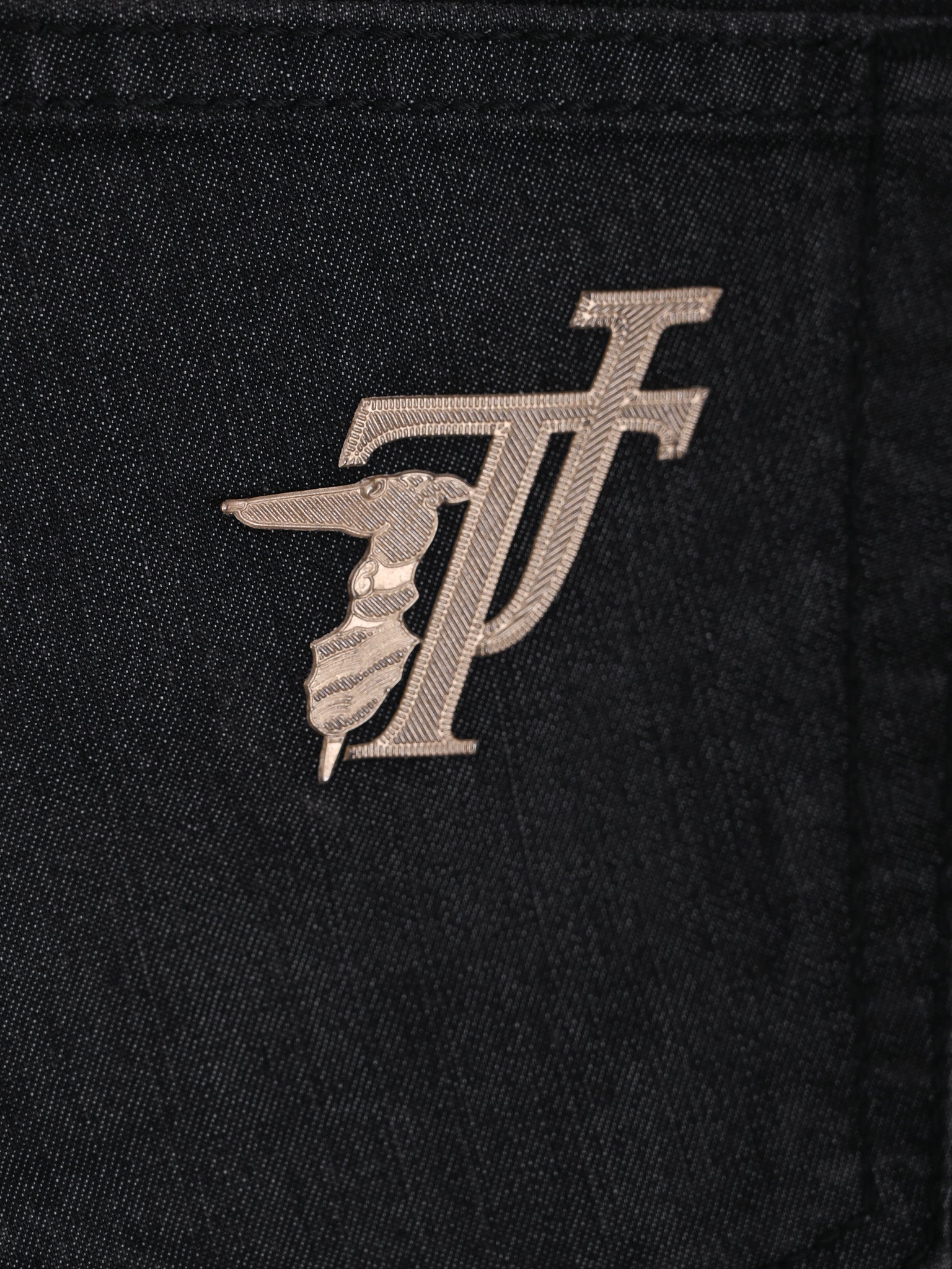 Trussardi Black Cotton Jeans Women&