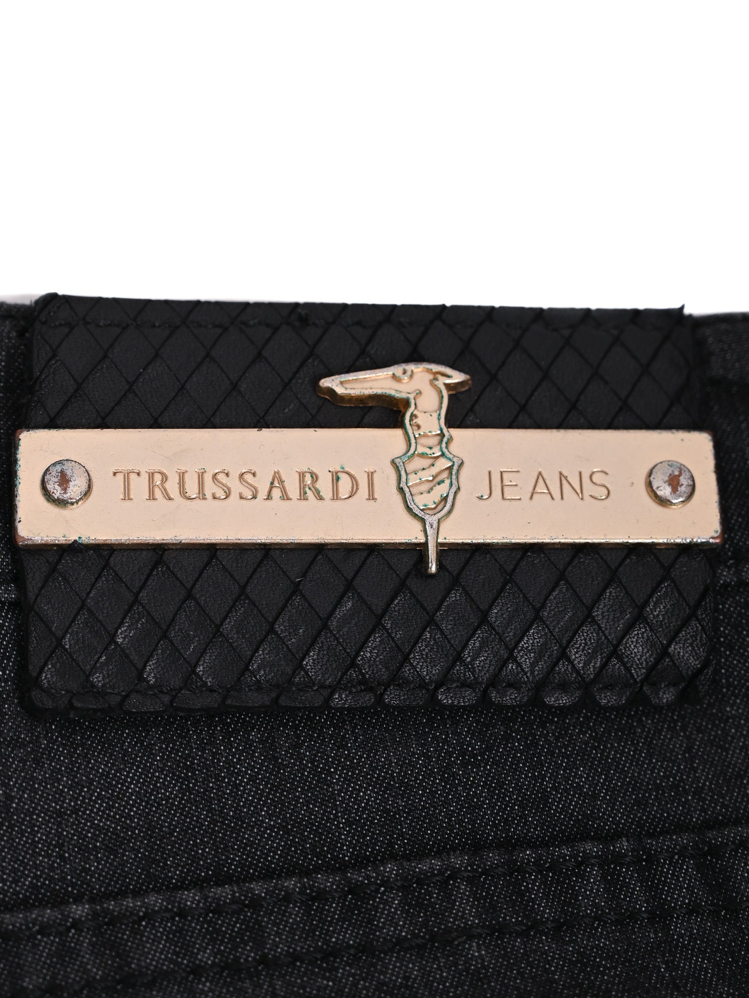 Trussardi Black Cotton Jeans Women&