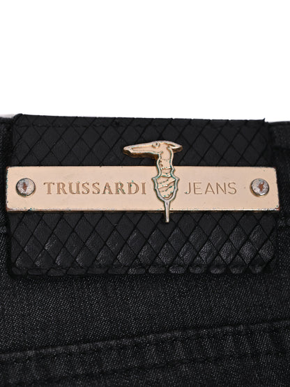 Trussardi Black Cotton Jeans Women&