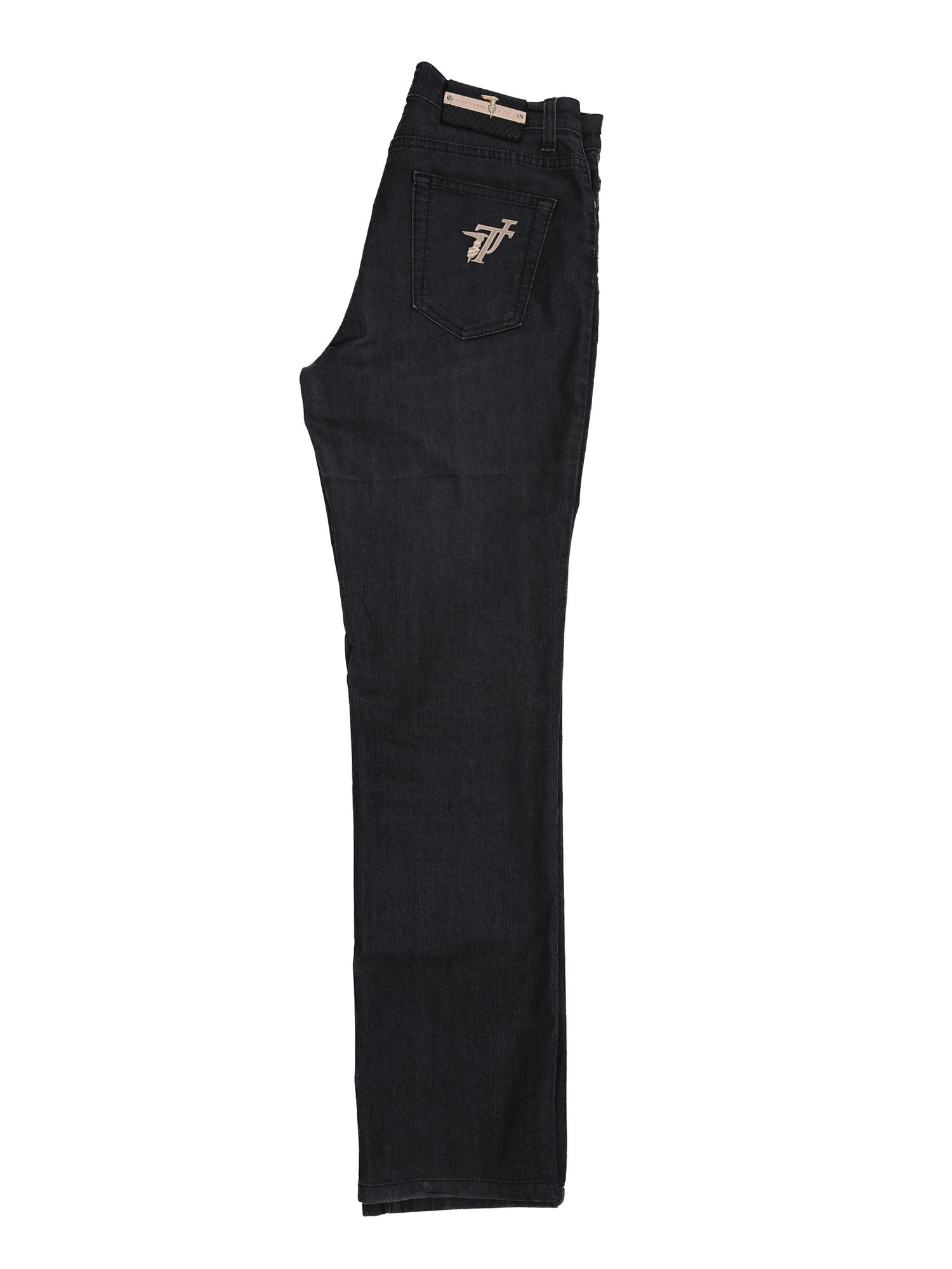 Trussardi Black Cotton Jeans Women&