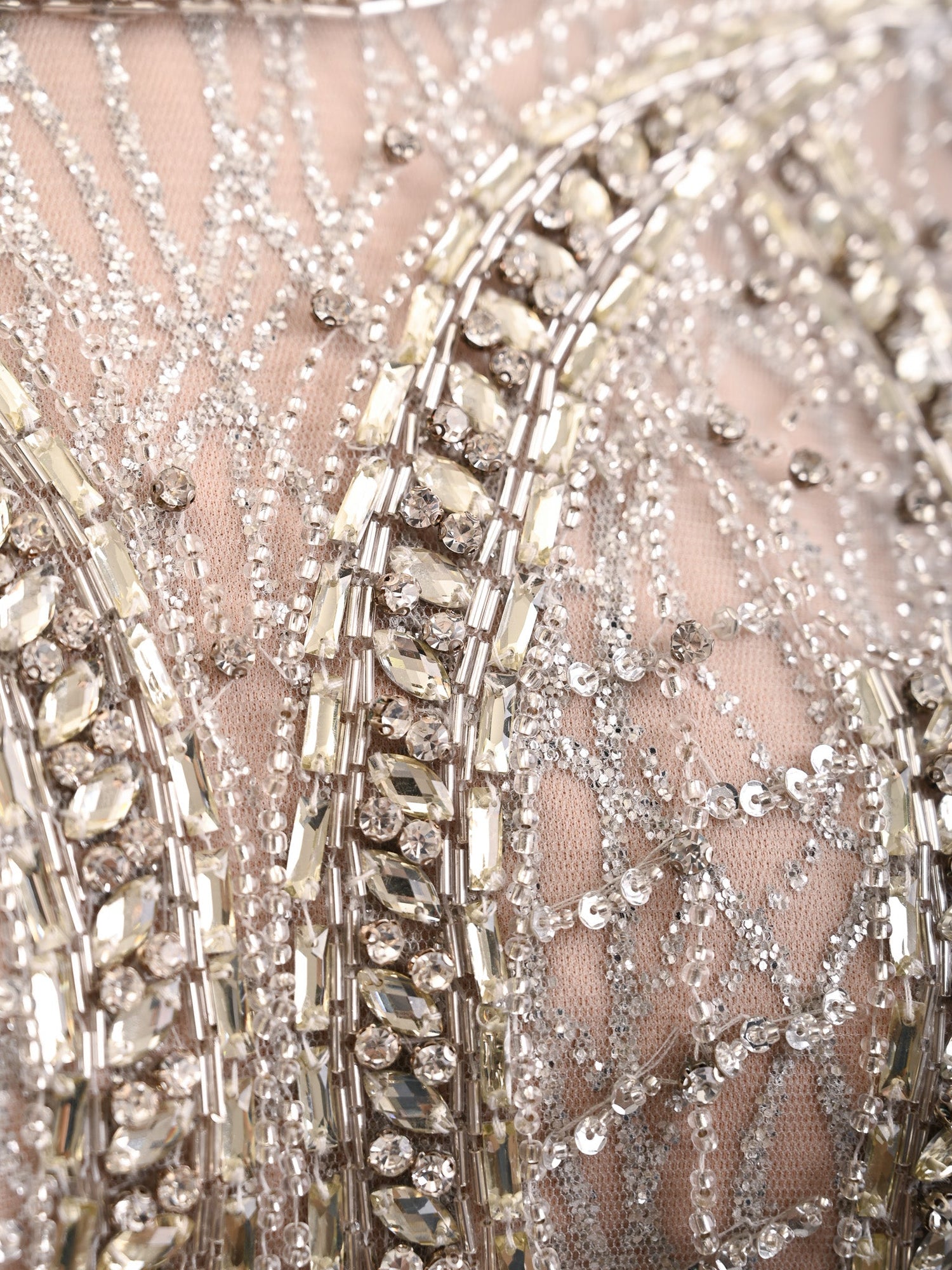 Excellent Terani Couture Long Sleeve Gown Combined Color Polyester