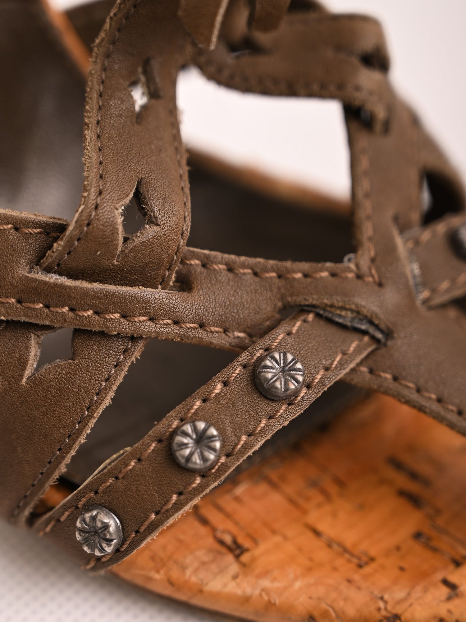 Excellent Dior High-Heeled Sandals Brown Textile Size N/A