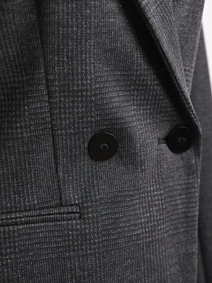 Marella Gray Plaid Blazer XS Excellent Condition Women’s Fashion