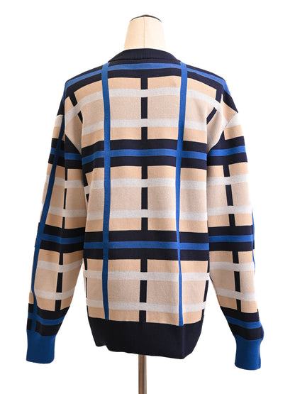 NEW Hugo Boss Geometric Pattern Sweatshirt Scandi Style Nylon Women