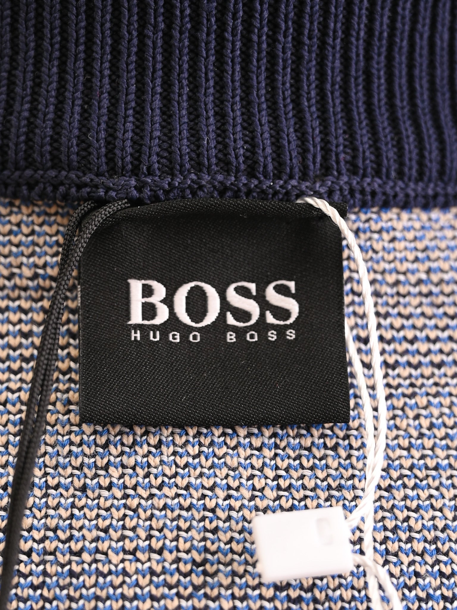NEW Hugo Boss Geometric Pattern Sweatshirt Scandi Style Nylon Women