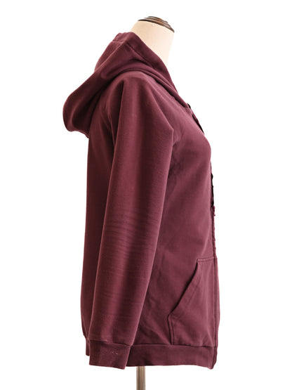 Excellent Liu Jo Red Hooded Tracksuit Cotton Size S