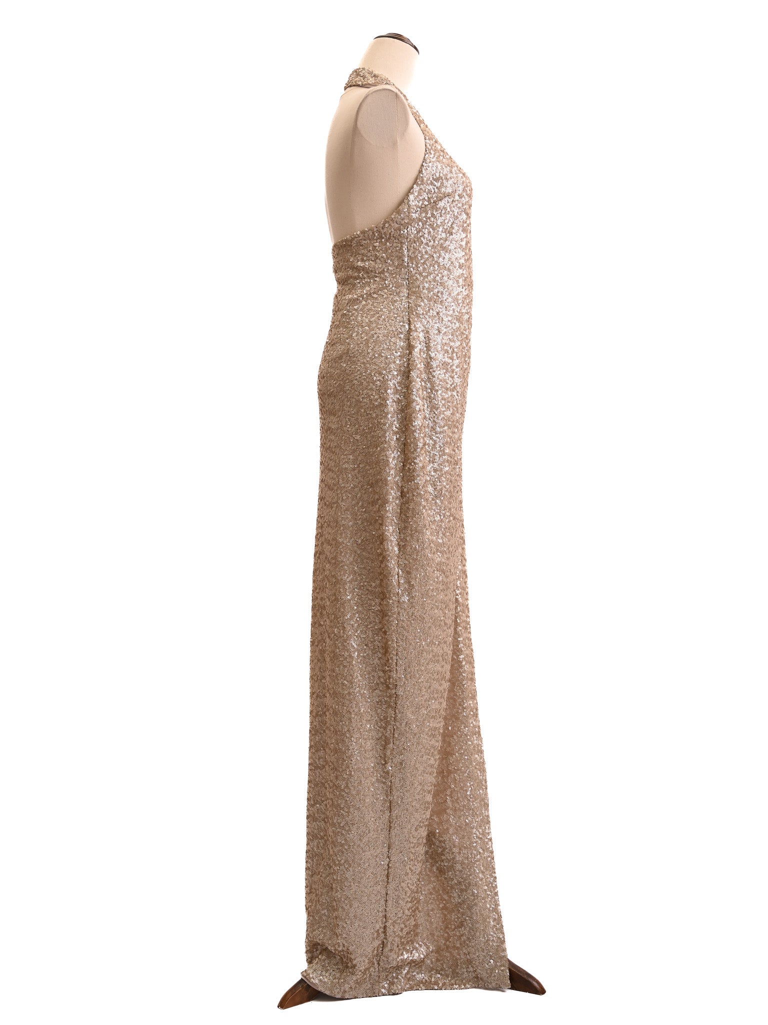 NEW Etxart&amp;Panno White Shimmery Evening Gown Size L