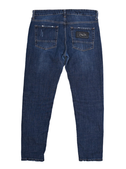 Excellent Sportmax Blue Skinny Jeans Size M Women&