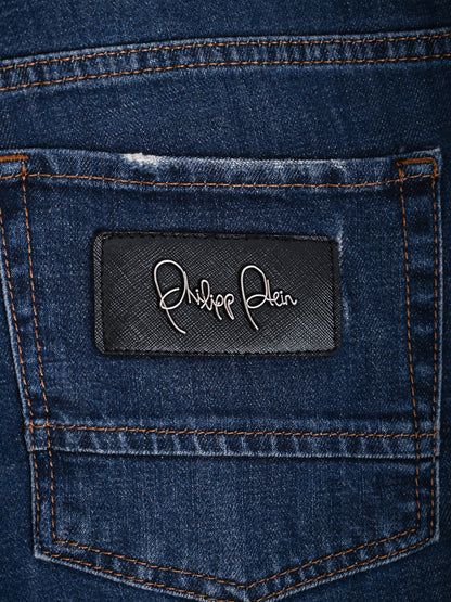 Excellent Sportmax Blue Skinny Jeans Size M Women&