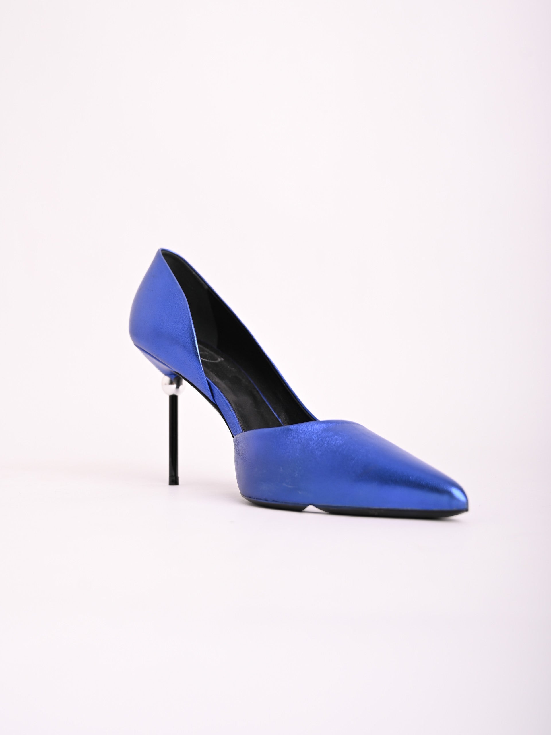 Average Condition Roger Vivier Blue High-Heeled Shoes